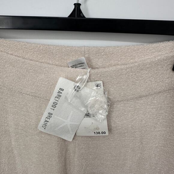 BAREFOOT DREAMS NWT CozyChic Ulra Light Side Stripe Crop Pants // XL - Picture 7 of 11